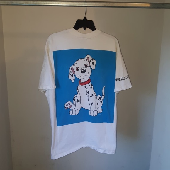 Vintage Tops - Vintage Disney's 101 Dalmatians 90's T-Shirt RARE